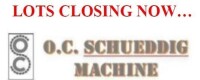 OC Schueddig Machine, Inc. OnLine Auction