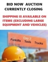 Mechanical Contractor Online Auction DAY 2