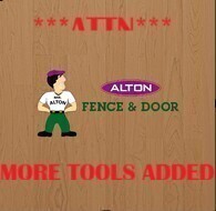 Alton Fence and Door Online Auction 3