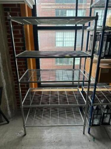 DESCRIPTION 36" X 24" GOUR TIER WIRE SHELF ADDITIONAL INFORMATION CONTENTS ARE NOT INCLUDED. LOCATION FLOOR 6 QTY 1