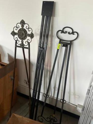 DESCRIPTION (2 ASSORTED EASELS THIS LOT IS: ONE MONEY LOCATION FIRST FLOOR QTY 1