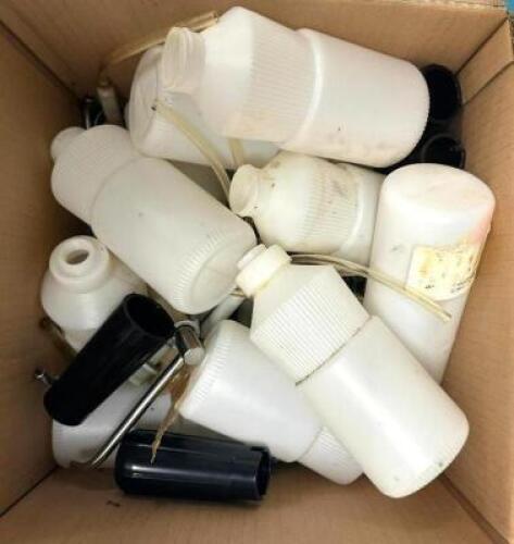 DESCRIPTION: ASSORTED PUMP BOTTLES LOCATION: KITCHEN QTY: 1