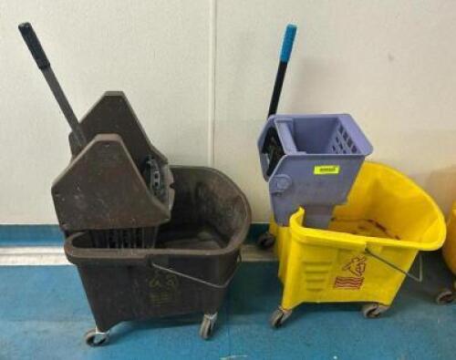 DESCRIPTION: (2) MOP BUCKETS LOCATION: KITCHEN QTY: 2