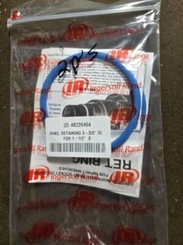 DESCRIPTION: (1) CASE OF (72) RETAINING RINGS BRAND/MODEL: PRODUCT NUMBER #48226464 SIZE: 3/8" ID, FOR 1-1/2" QTY: 1