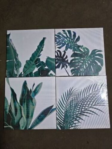 DESCRIPTION: (6) BOXES OF (4) PAINTINGS OF PLANTS INFORMATION: IMAGES ARE FOR ILLUSTRATION PURPOSES ONLY AND MAY NOT BE AN EXACT REPRESENTATION OF THE
