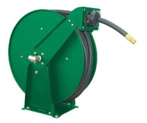 DESCRIPTION: (1) SPRING RETURN HOSE REEL BRAND/MODEL: 6WA75 INFORMATION: 250 PSI MAX PRESSURE RETAIL$: $668.16 SIZE: 3/4" ID X 50' QTY: 1