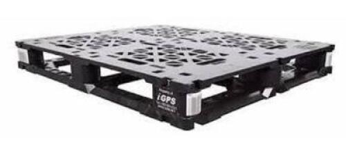 DESCRIPTION: (1) SHIPPING PALLET BRAND/MODEL: IGPS #3.6 INFORMATION: BLACK, PLASTIC SIZE: 48" X 40" X 6 RETAIL$: $150.00 EA QTY: 1