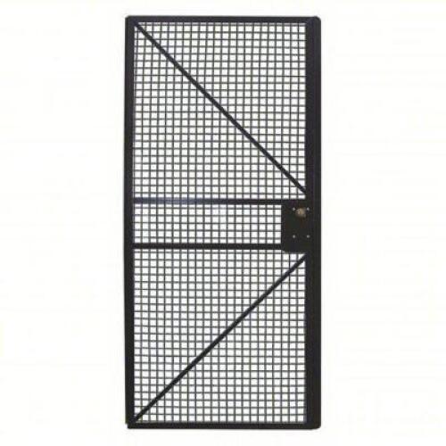 DESCRIPTION: (1) WELDED-WIRE MACHINE GUARD DOOR BRAND/MODEL: PRODUCT NUMBER #19N878 INFORMATION: HINGED, POWDER COATED, BLACK SIZE: 84" X 48" RETAIL$:
