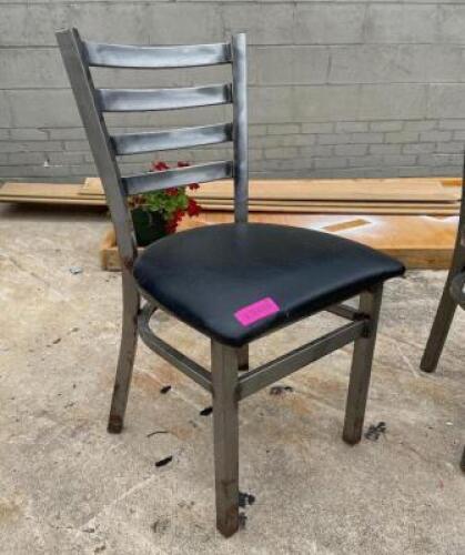 (6 PACK) METAL CHAIRS, SEE ALL PHOTOS