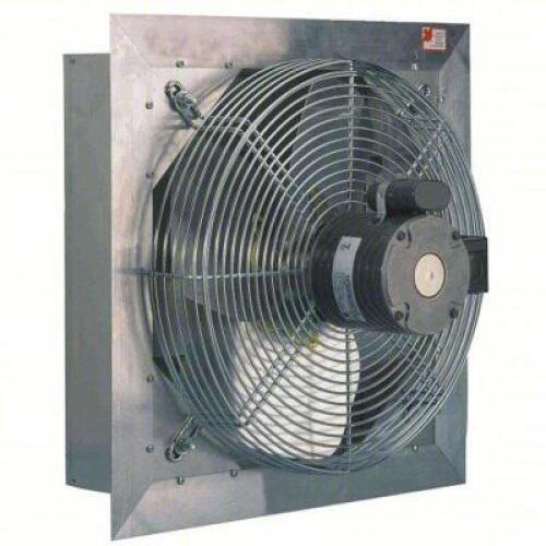 DESCRIPTION: (1) SHUTTER MOUNT EXHAUST FAN BRAND/MODEL: CANARM #23N626 INFORMATION: 1 SPEED, 1/3 HP, TOTALLY ENCLOSED AIR OVER, 8,000 CFM, 1 PH SIZE: