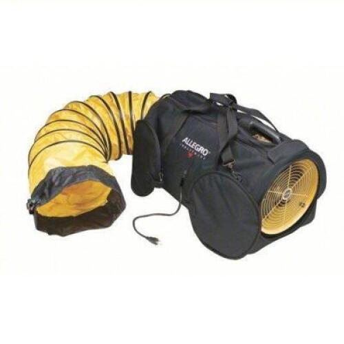 DESCRIPTION: (1) CONFINED SPACE FAN BRAND/MODEL: ALLEGRO #2KJH9 INFORMATION: 120V AC, 12 IN DUCT DIA, 1/2 HP HORSEPOWER, 3,300 RPM BLOWER/FAN SPEED RE