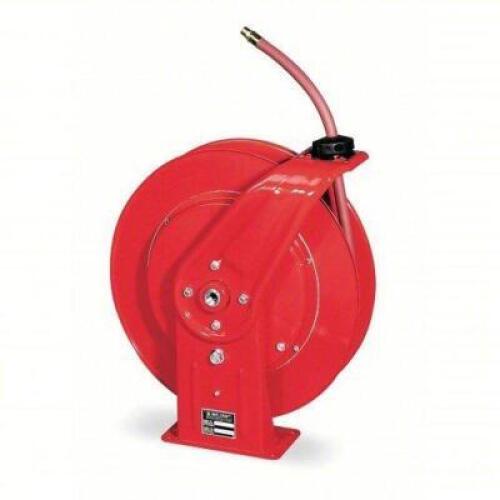 DESCRIPTION: (1) SPRING RETURN HOSE REEL BRAND/MODEL: REELCRAFT #4NA87 INFORMATION: RED, 250 PSI MAX PRESSURE SIZE: 25' X 3/4" RETAIL$: $740.90 EA QTY