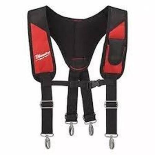 DESCRIPTION: (3) PADDED RIG VEST BRAND/MODEL: MILWAUKEE #48-22-8145 INFORMATION: RED AND BLACK RETAIL$: $41.97 EA QTY: 3