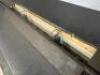 APPROX. 24,000 LBS. OF 8' X 21" 1/8" THICK STEAL COURT PANELS FOR BUMPER CARTS. - 4