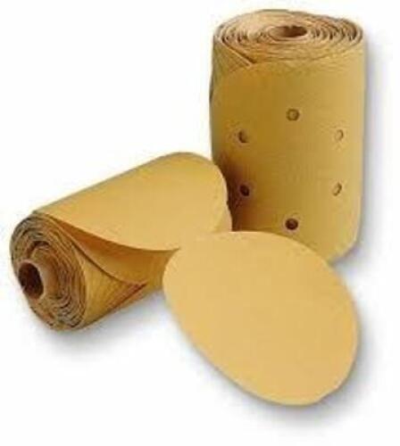 DESCRIPTION: (2) ROLLS OF (175) GOLD PAPER DISC BRAND/MODEL: 3M STIKIT #96434 SIZE: 6IN RETAIL$: $126.00 EA QTY: 2