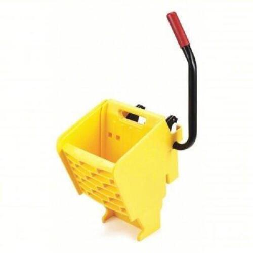 DESCRIPTION: (2) MOP WRINGER BUCKETS BRAND/MODEL: RUBBERMAID COMMERCIAL #2064915 INFORMATION: YELLOW, PLASTIC, SIDE PRESS SIZE: 32 OZ RETAIL$: $144.71