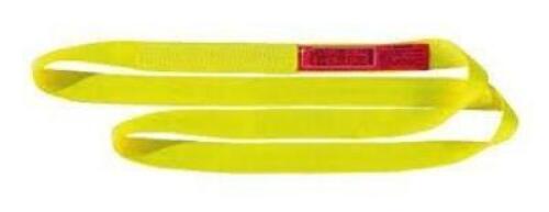 DESCRIPTION: (3) WEB SLING BRAND/MODEL: LYFT-ALL #EN2801N INFORMATION: 2-PLY, YELLOW SIZE: 1" X 8' RETAIL$: $44.78 EA QTY: 3