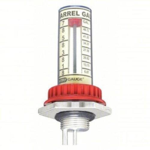 DESCRIPTION: (1) LEVEL GAUGE BRAND/MODEL: AT-A-GLANCE #5CYV3 INFORMATION: FOR 33 1/2 IN CONTAINER DP, 3/4 IN, GALVANIZED STEEL / HDPE RETAIL$: $84.4E5