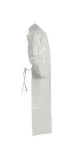 DESCRIPTION: (12) DISPOSABLE LAB COATS BRAND/MODEL: TYCHEM 4000 #56907801 INFORMATION: ELASTIC WAIST SIZE: UNIVERSAL RETAIL$: $199.15 TOTAL QTY: 12
