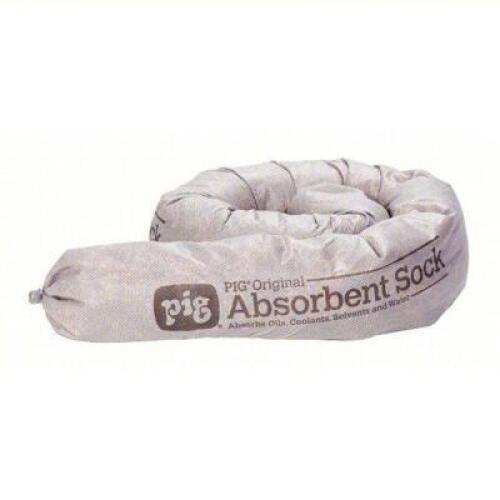 DESCRIPTION: (1) BOX OF (40) ABSORBENT SOCK BRAND/MODEL: PIG #30PV67 SIZE: 3X42 RETAIL$: $119.73 EA QTY: 1