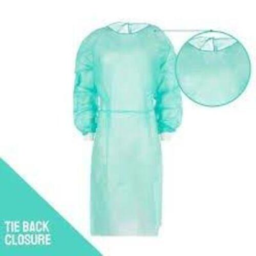 DESCRIPTION: (1) CASES OF (75) PERSONAL PROTECTION GOWNS BRAND/MODEL: POLYWEAR #10626 INFORMATION: GREEN, SMOOTH LIGHTWEIGHT POLYETHYLENE SIZE: XL RET