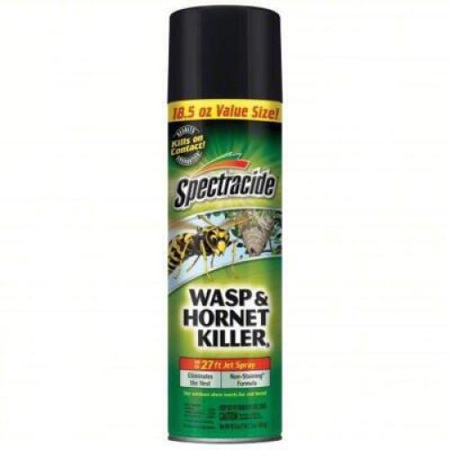 DESCRIPTION: (3) WASP AND HORNET KILLER BRAND/MODEL: SPECTRACIDE 97221 SIZE: 18.5 OZ RETAIL$: $46.86 QTY: 3