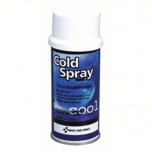 DESCRIPTION: (4) TOPICAL COOLANT SPRAY BRAND/MODEL: FIRST AID ONLY M530 SIZE: 4 oz RETAIL$: $40.16 QTY: 4