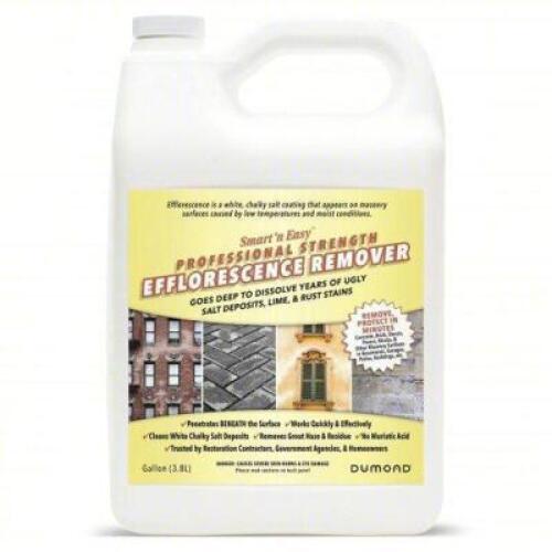 DESCRIPTION: (2) STONE EFFLORESCENCE REMOVER BRAND/MODEL: DUMOND 0910 SIZE: 1 GAL RETAIL$: $164.68 QTY: 2