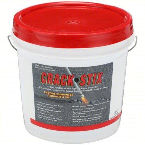 DESCRIPTION: (1) BLACK, ASPHALT CRACK FILLER BRAND/MODEL: CRACK STIX 2060 SIZE: 10LB, 250' 1/4" DIA RETAIL$: $154.44 QTY: 1