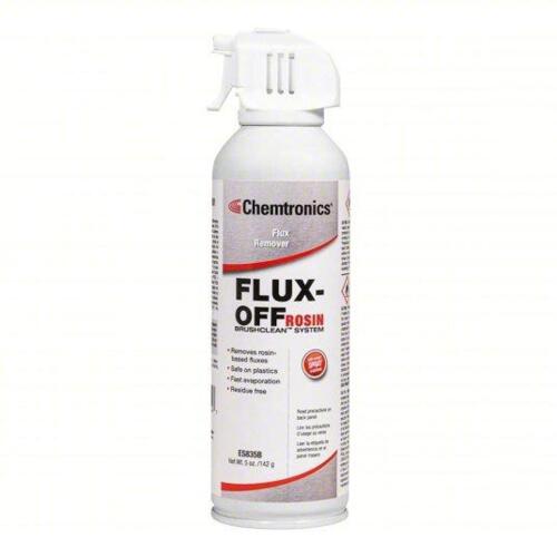 DESCRIPTION: (3) FLUX-OFF ROSIN BRUSH CLEANING SYSTEM BRAND/MODEL: CHEMTRONICS ES835B SIZE: 5 OZ RETAIL$: $45.63 QTY: 3