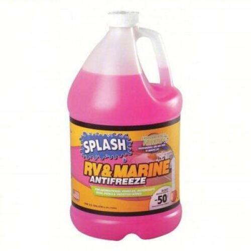 DESCRIPTION: (4) RV AND MARINE ANTIFREEZE BRAND/MODEL: SPLASH #2EXW9 SIZE: 1 GALLON RETAIL$: $45.80 QTY: 4
