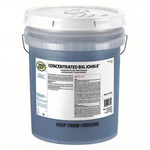 DESCRIPTION: (1) CONCENTRATED PORTABLE TOILET DEODERANT BRAND/MODEL: ZEP BIG JOHN II SIZE: 5 GAL RETAIL$: $1,328.57 QTY: 1