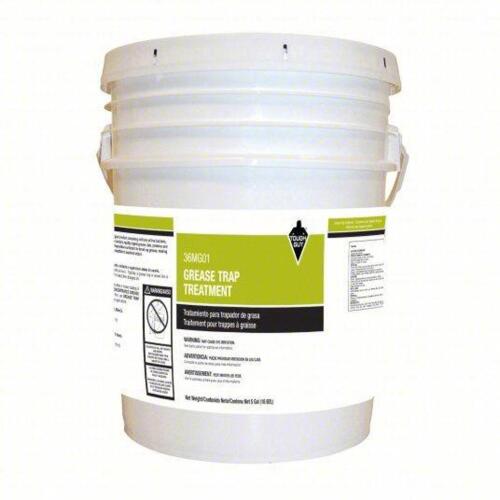 DESCRIPTION: (1) BUBBLE GUM SCENTES GREASE TRAP TREATMENT BRAND/MODEL: TOUGH GUY 36MG01 SIZE: 5 GAL RETAIL$: $109.49 QTY: 1