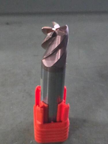 DESCRIPTION: (1) SOLID CARBIDE CORNER RADIUS END MILL BRAND MODEL FULLERTON 37656 SIZE: 5/8" DIA RETAIL$: $161.99 QTY: 1