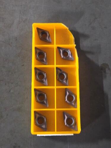 DESCRIPTION: (29) CARBIDE TURNING INSERTS BRAND MODEL MITSUBISHI DCGT11T308-MJ VP10RT RETAIL$: $479.10 QTY: 29