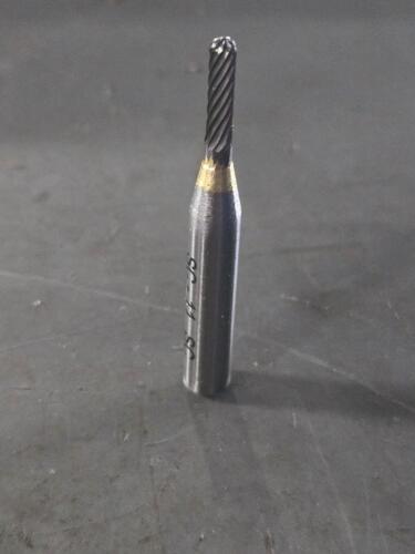 DESCRIPTION: (4) BALL NOSE CYLINDER BURR BRAND MODEL WESTWARD 19D671 SIZE: 1/8" DIA RETAIL$: $112.32 QTY: 4