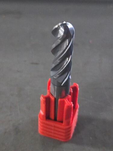 DESCRIPTION: (2) SOLID CARBIDE GP BALL END MILL BRAND MODEL FULLERTON 34097 SIZE: 3/8" DIA RETAIL$: $109.38 QTY: 2