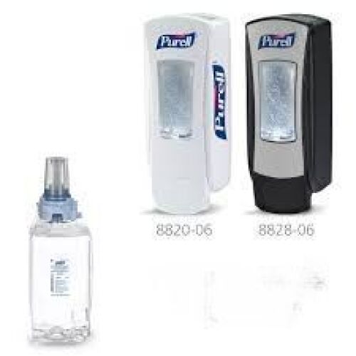 DESCRIPTION: (6) HAND SANITIZER FOAM DISPENSER REFILL WITH (2) ADX-12 DISPENSERS BRAND/MODEL: PURELL SKILCRAFT #30XR15 INFORMATION: REFILL SIZE: 1200