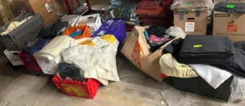 ASSORTED LINENS AS SHOWN