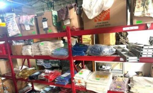 ASSORTED LINENS AS SHOWN