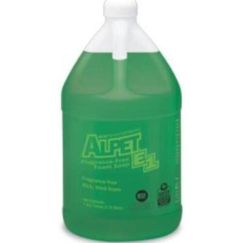 DESCRIPTION: (2) FOAM SOAP BRAND/MODEL: ALPET E1 INFORMATION: FRAGRANCE FREE SIZE: 1 GALLON RETAIL$: $25/EA QTY: 2