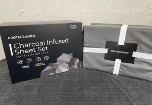 CHARCOAL INFUSED SHEET SET
