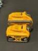 (2) - DEWALT TOOL BATTERIES - 2