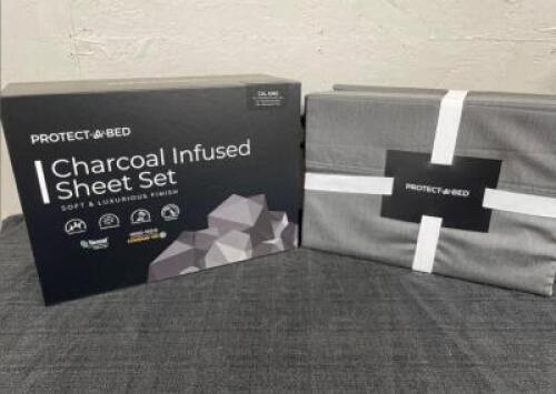 CHARCOAL INFUSED SHEET SET