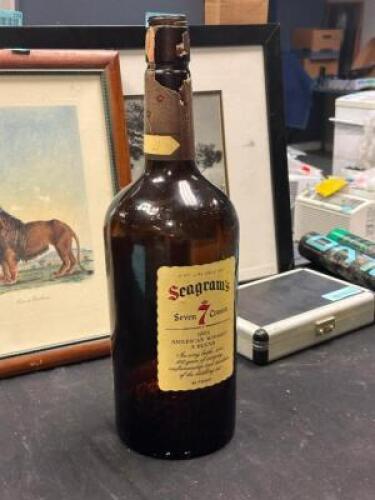 GAL. BOTTLE OF SEAGRAM'S 7 WHISKEY
