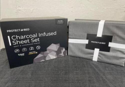 CHARCOAL INFUSED SHEET SET