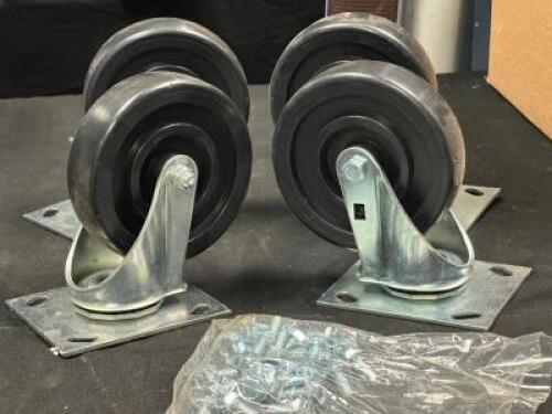 (4) - HEAVY DUTY 6" CASTERS
