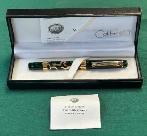 "THE SCRIBE" LUXURY FOUNTAIN PEN - W/ PAPERS