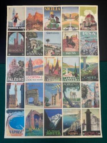 VINTAGE ITALIAN TRAVEL POSTER