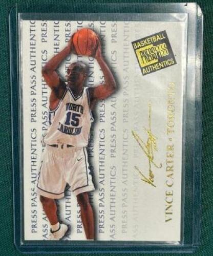 VINCE CARTER ROOKIE CARD